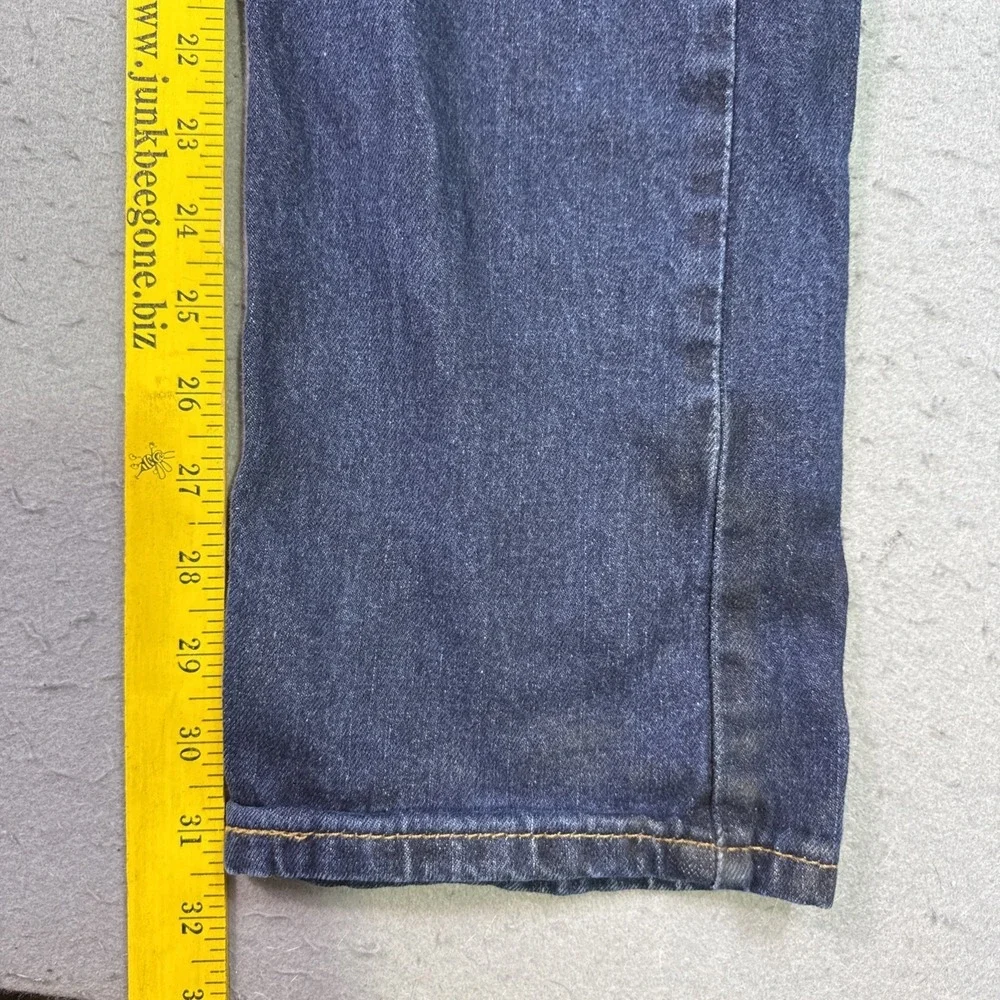Levis‎ 502 32x32 Regular Taper Mens Jeans Medium Wash Blue Denim